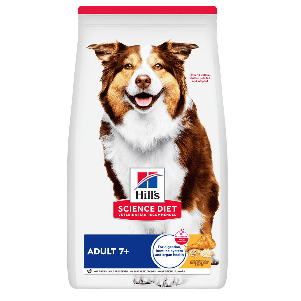 Hills Science Diet 7 Plus Chicken Barley & Rice Senior Dry Dog Food