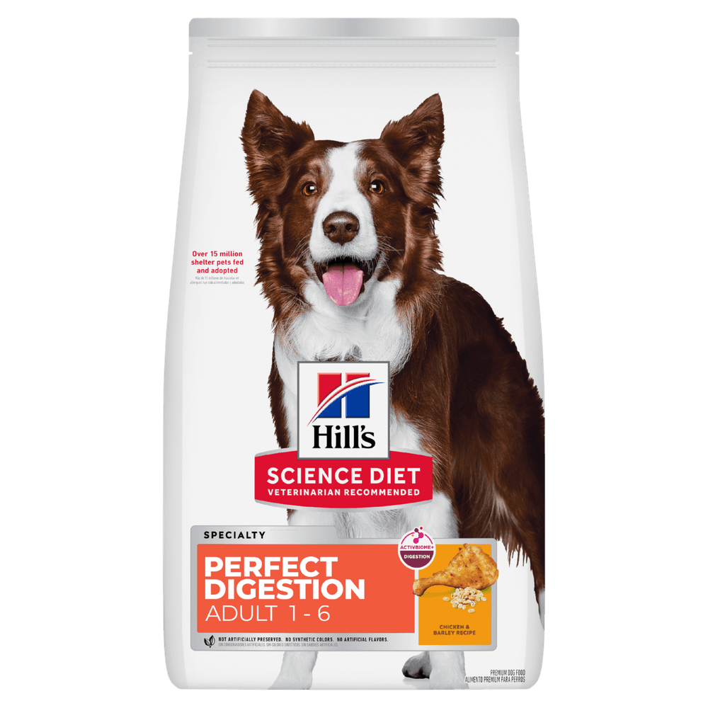 Hills Science Diet Perfect Digestion Chicken Barley & Oats Adult Dry Dog Food