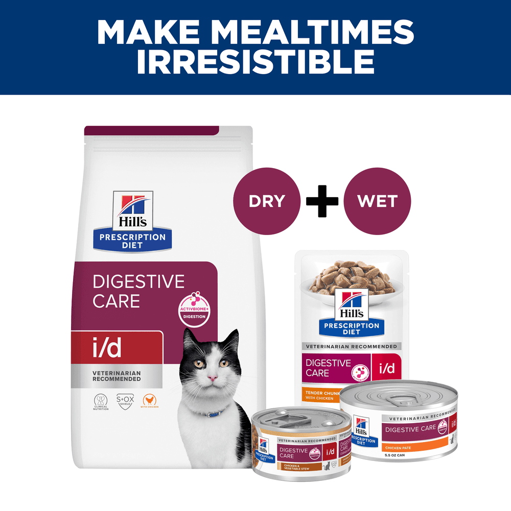 Hills Prescription Diet I/D Digestive Care Canned Cat Food
