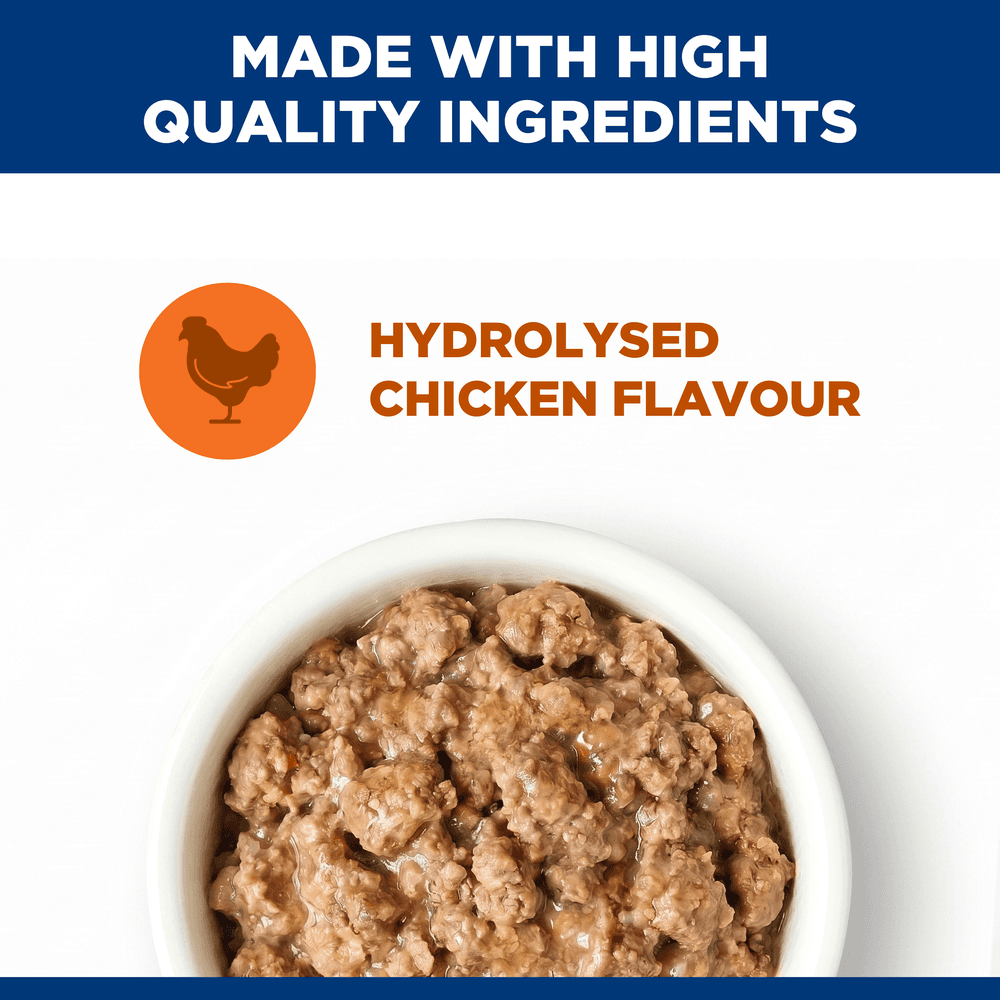 Hills Prescription Diet Z/D Skin & Food Sensitivities Adult Wet Dog Food Cans