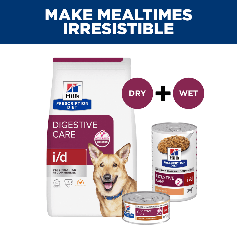 Hills Prescription Diet I/D Digestive Care Chicken Dry Dog Food