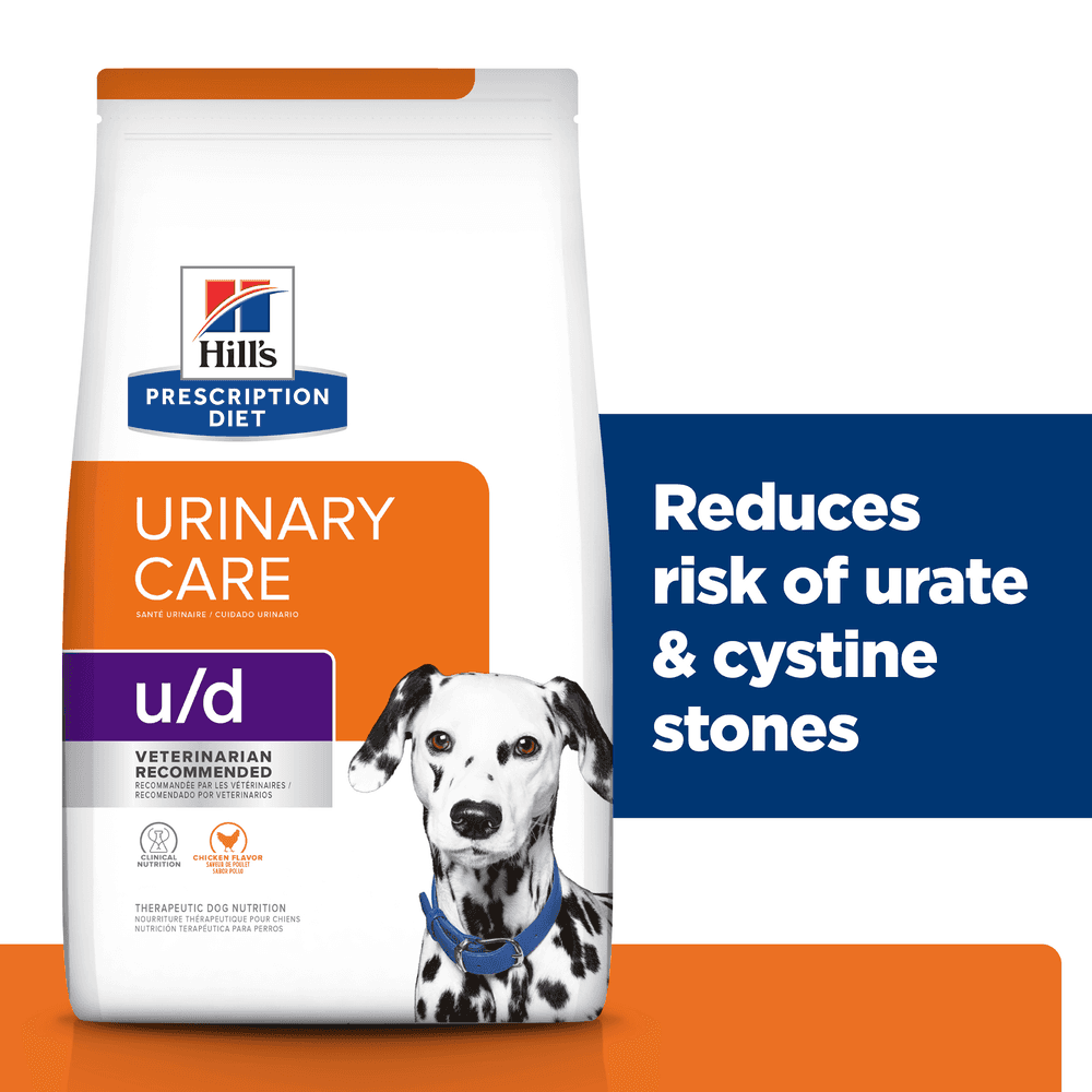 Hills Prescription Diet U/D Urinary Care Chicken Flavour Adult Dry Dog Food
