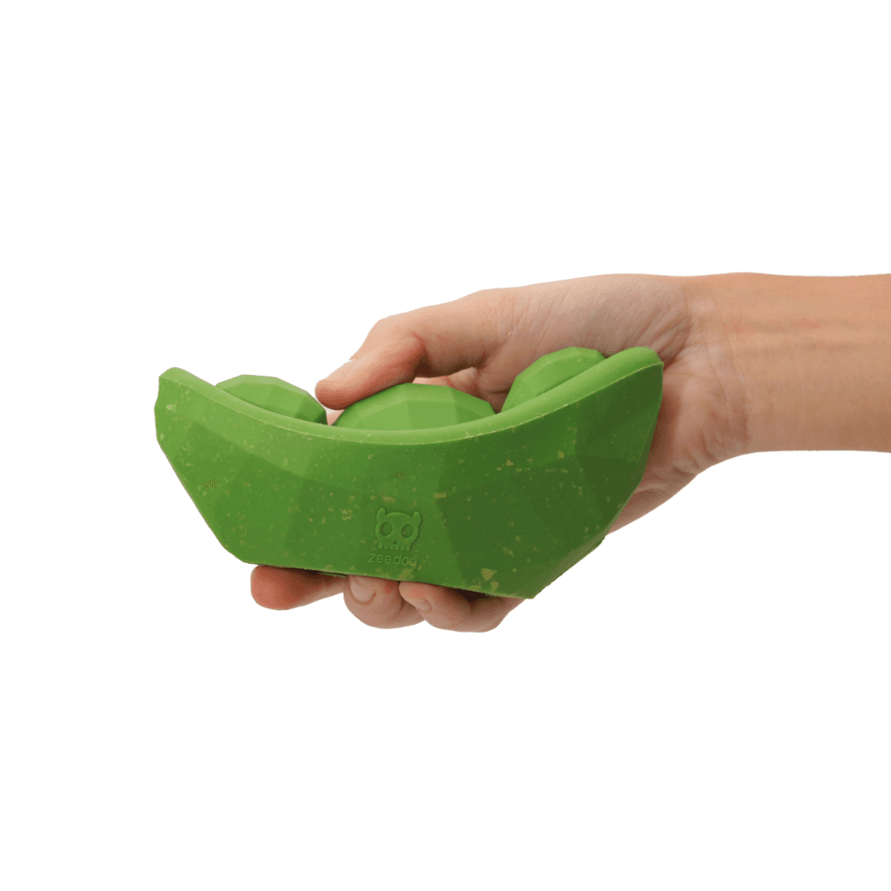 ZEE DOG Super Veggiez Green Peas Dog Toy