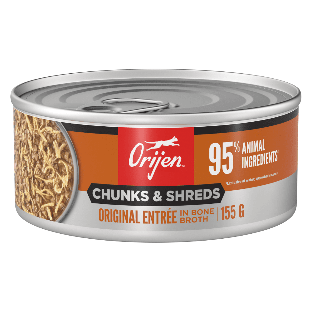 Orijen Chunks & Shreds Original Adult Wet Cat Food Cans