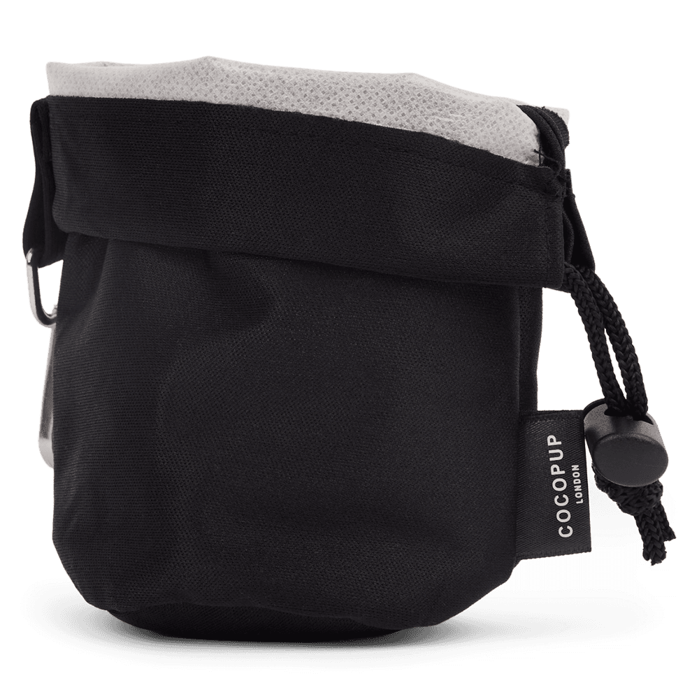 cocopup-london-drawstring-dog-treats-pouch-plain-black