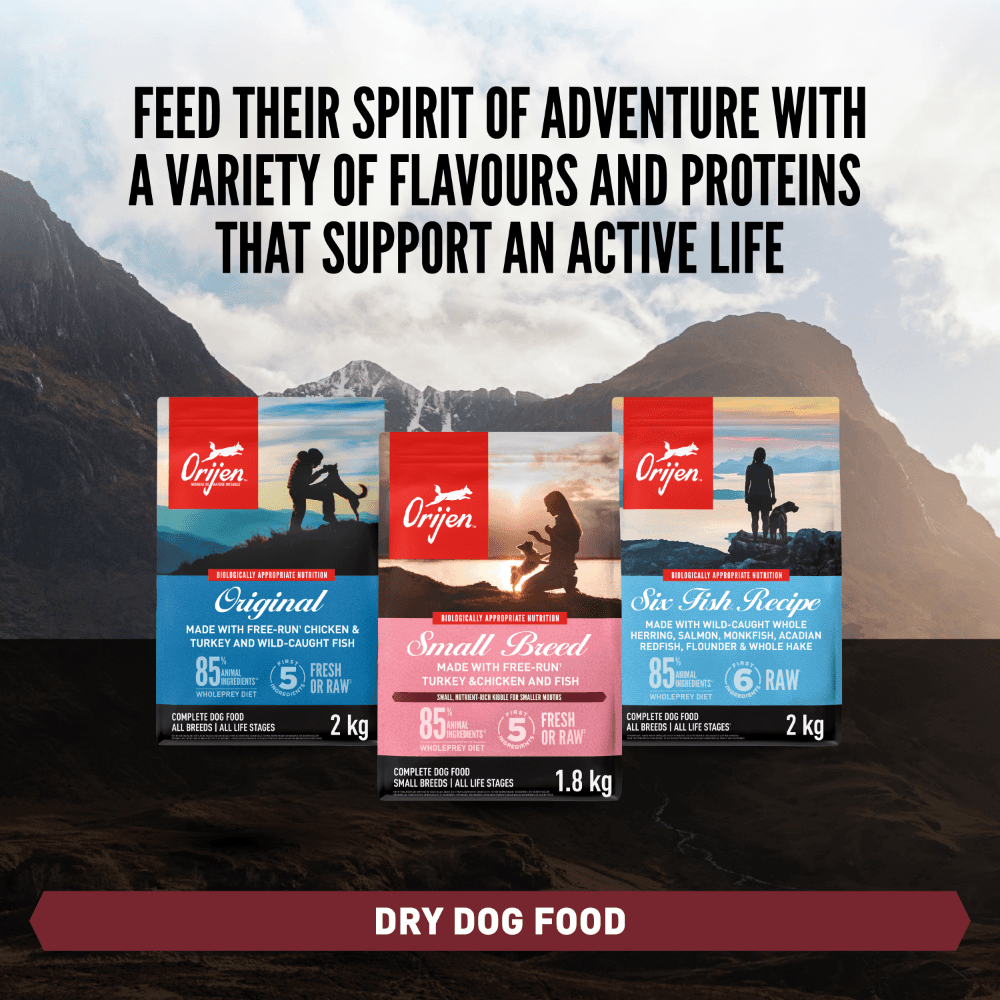 Orijen Turkey Chicken & Fish Small Breed Adult Dry Dog Food
