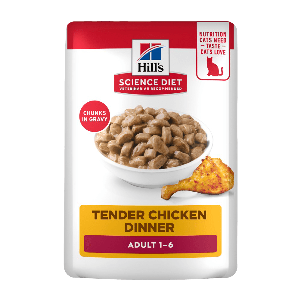 Adult Chicken Cat Food Pouches