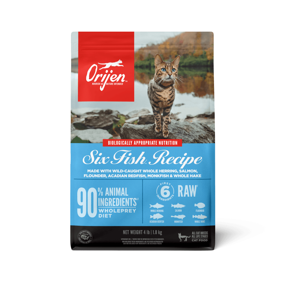 Orijen Six Fish All Lifestages Dry Cat Food