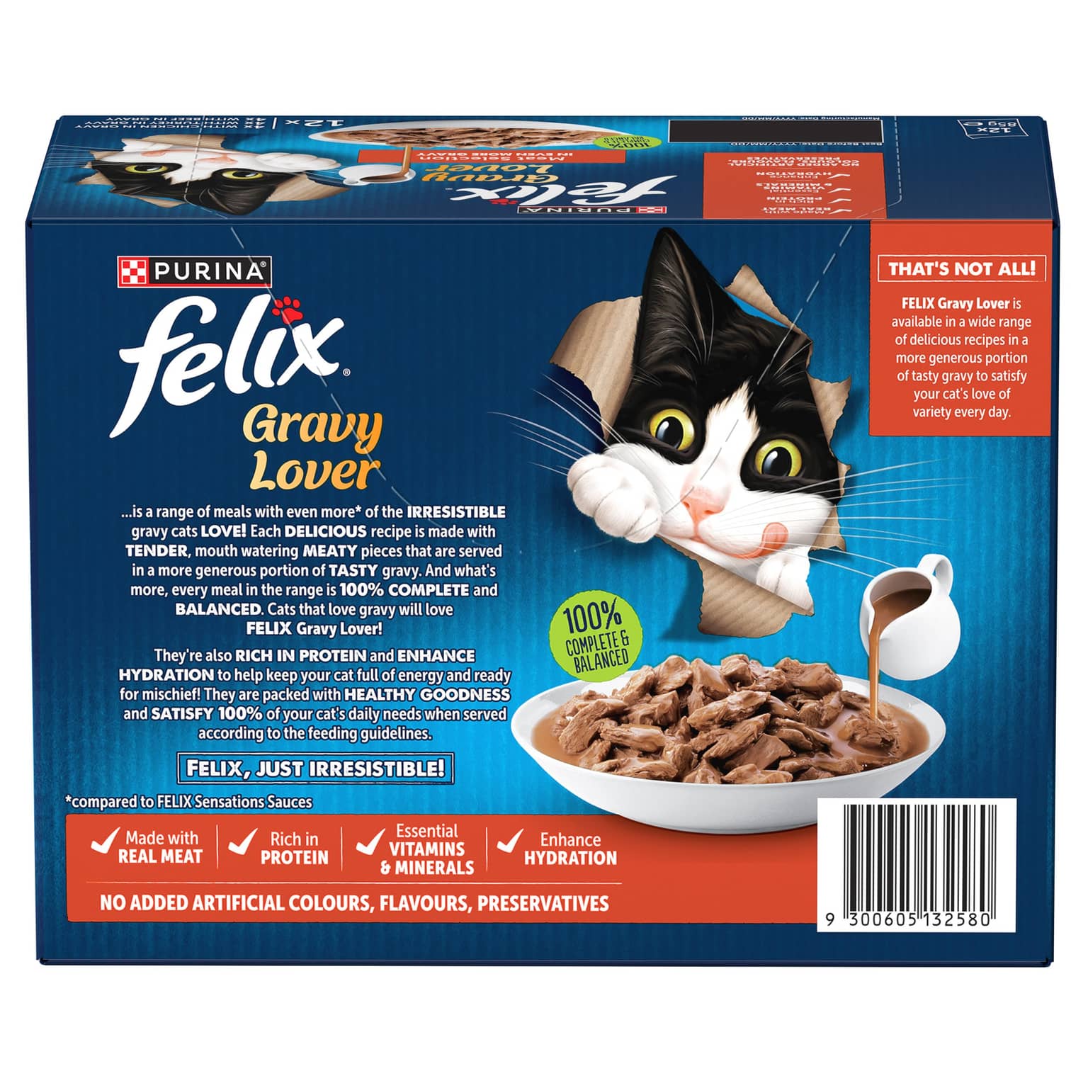 Felix As Good As It Looks Meat Selection Adult Wet Cat Food Pouches
