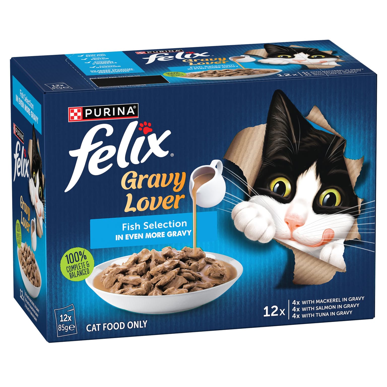 As Good As It Looks Fish Selection Adult Wet Cat Food Pouches
