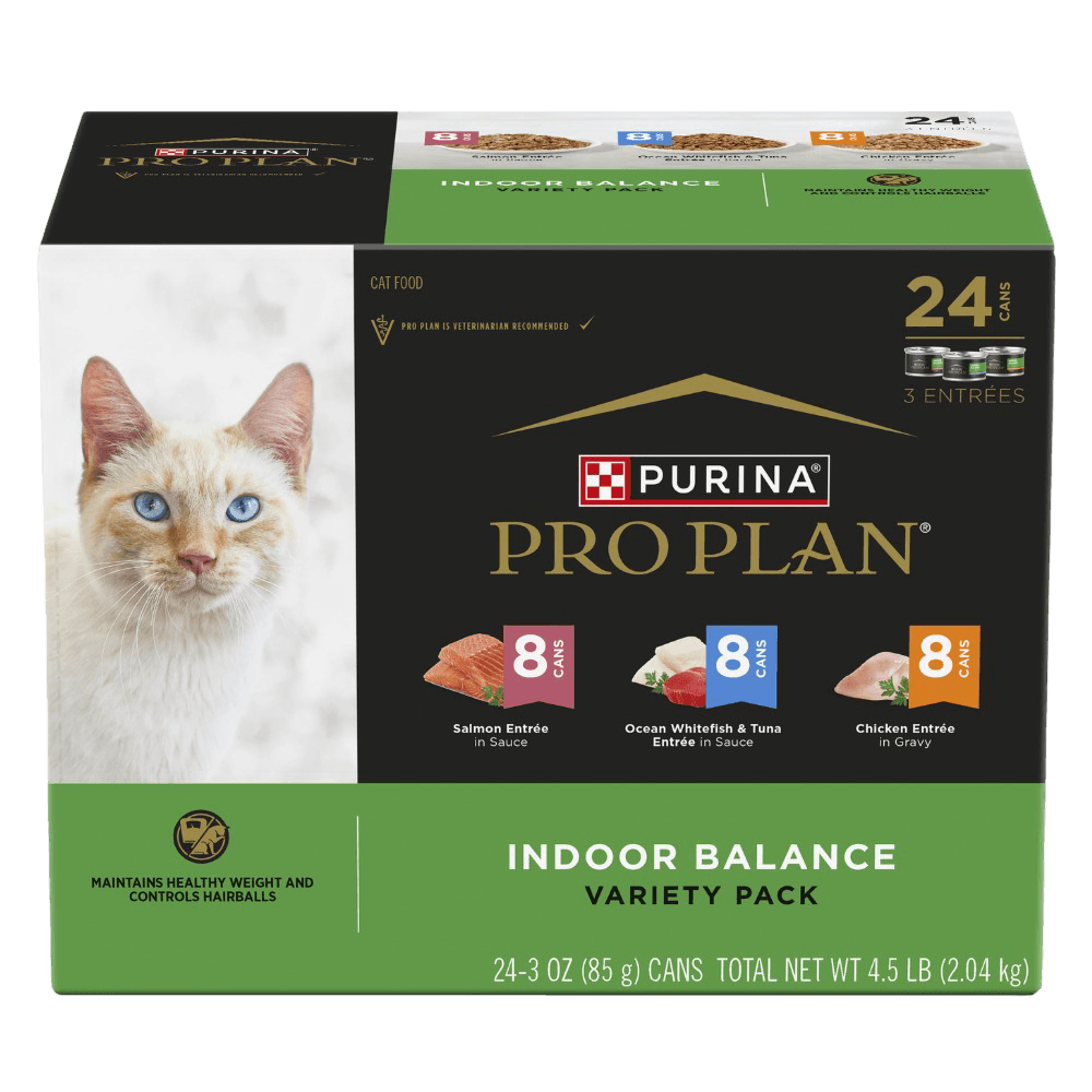 Adult Indoor Balance Variety Pack Wet Cat Food