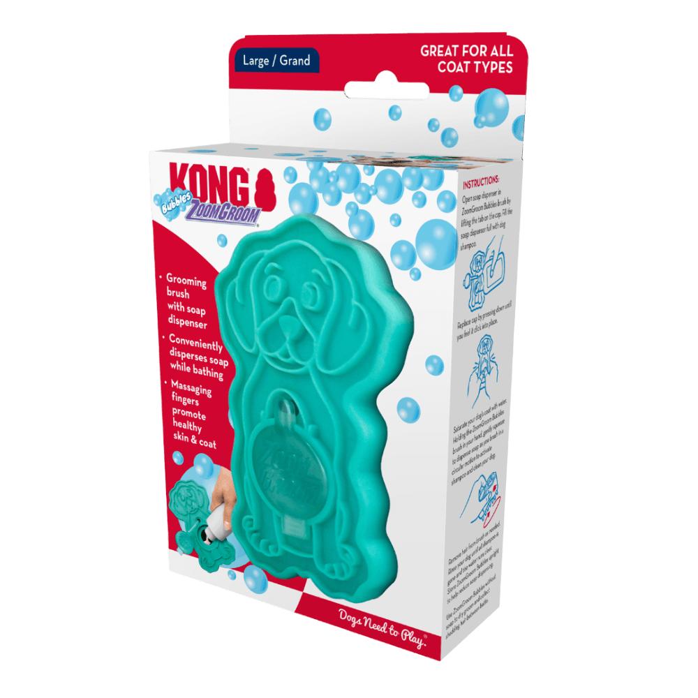 kong-zoomgroom-bubbles-grooming-brush-with-soap-dispenser-for-dogs