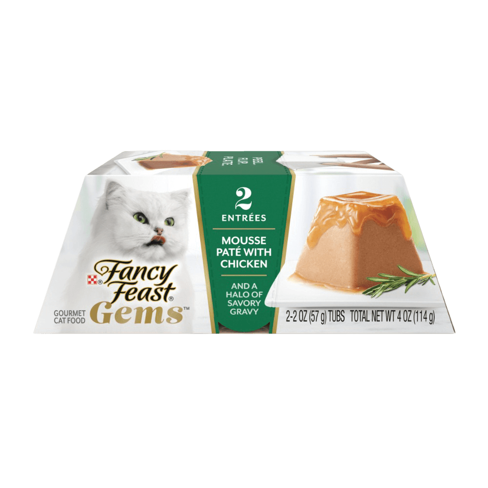 Fancy Feast Gems Mousse Pate with Chicken Wet Cat Food