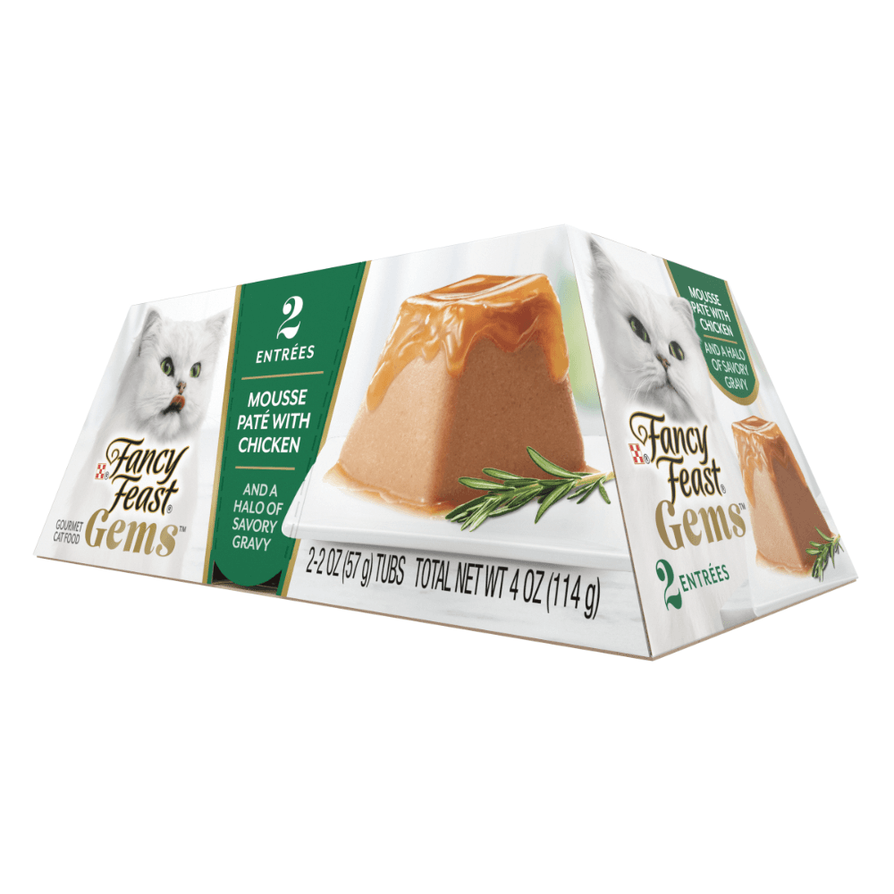 Fancy Feast Gems Mousse Pate with Chicken Wet Cat Food