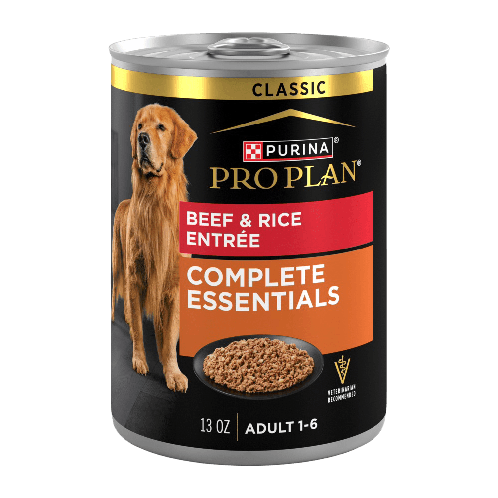 Adult Beef and Rice Entree Wet Dog Food