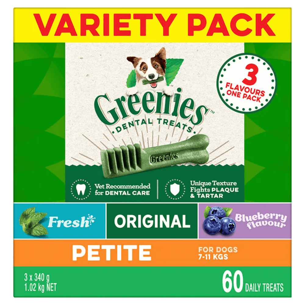 Greenies Variety Pack Petite Dog Dental Treats