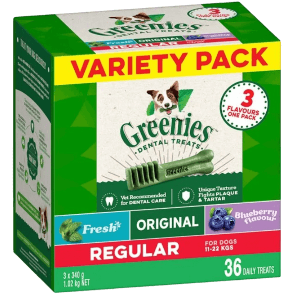 Variety Pack Regular Dog Dental Treats