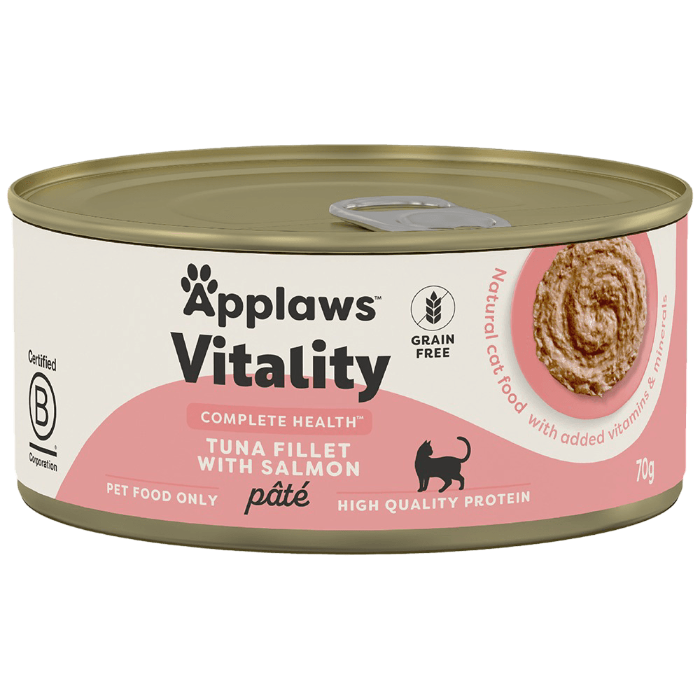Vitality Complete Health Tuna & Salmon Pate Adult Wet Cat Food