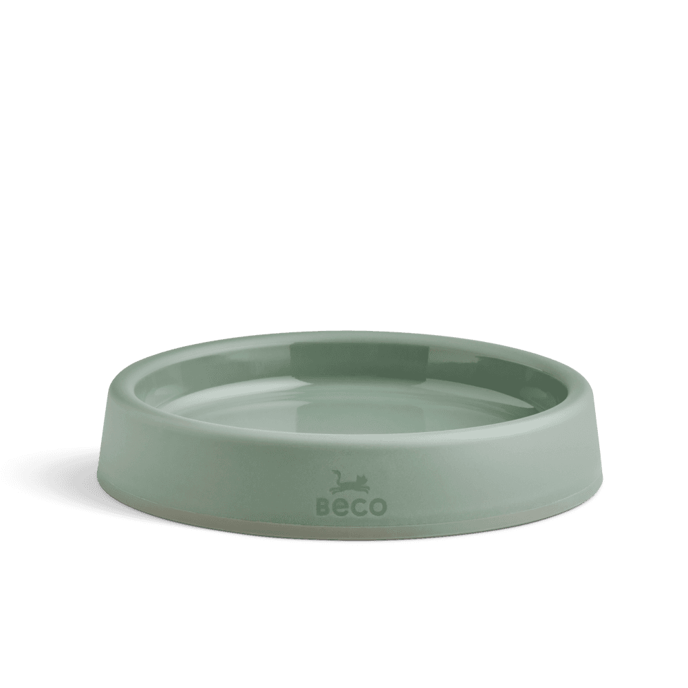 Beco Steady Cat Bowl Olive Green