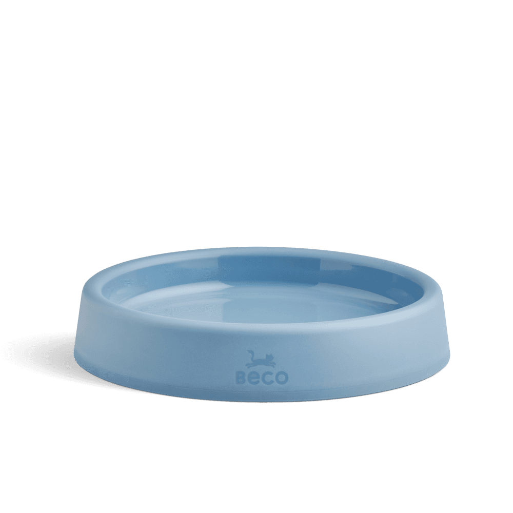 Beco Steady Cat Bowl Coastal Blue