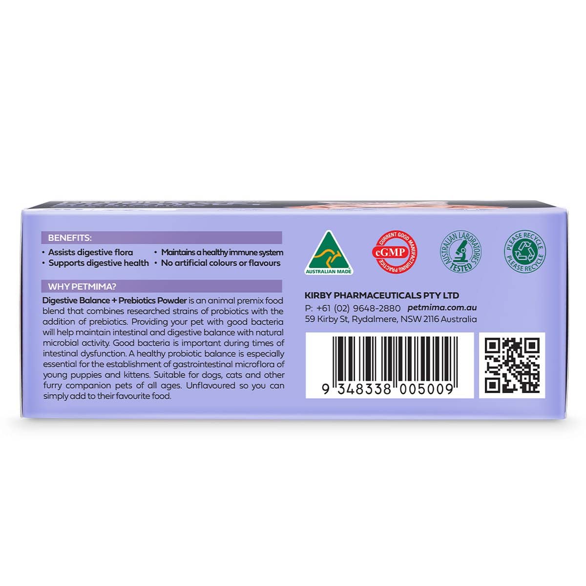 Petmima Digestive Balance And Prebiotics