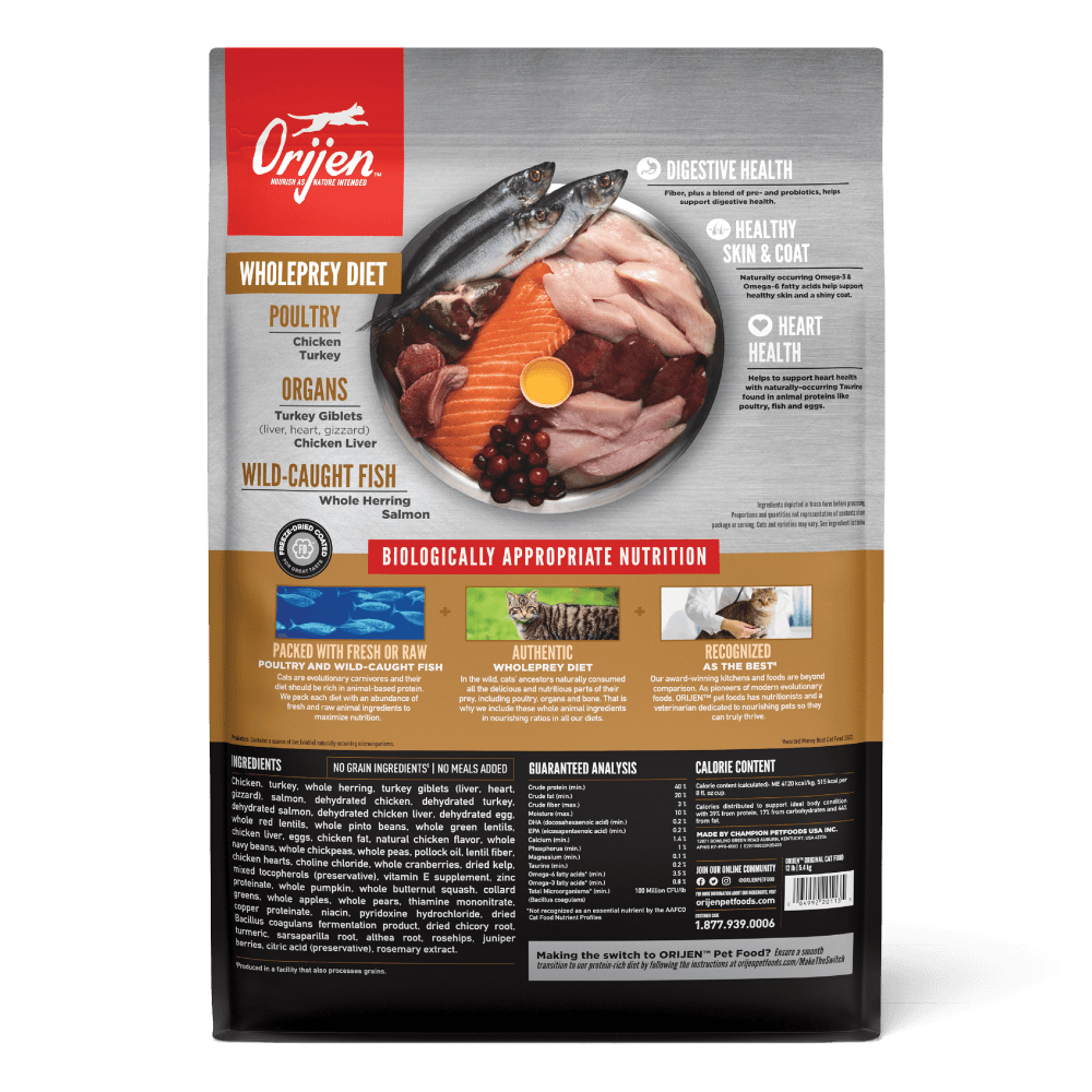 Orijen Original All Lifestages Dry Cat Food