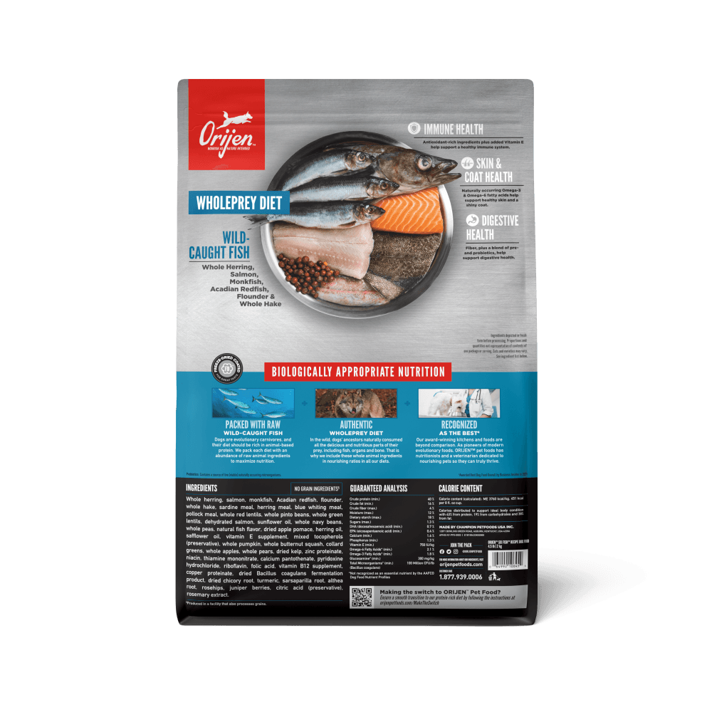 Orijen Six Fish Adult Dry Dog Food