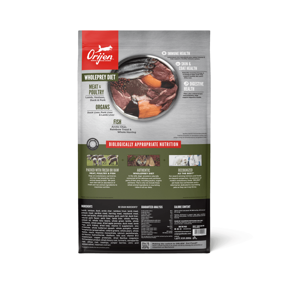 Orijen Tundra Grain Free All Lifestages Dry Dog Food