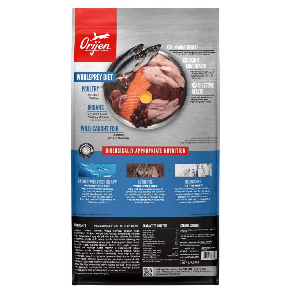 Orijen Original Poultry & Fish All Lifestage Dry Dog Food