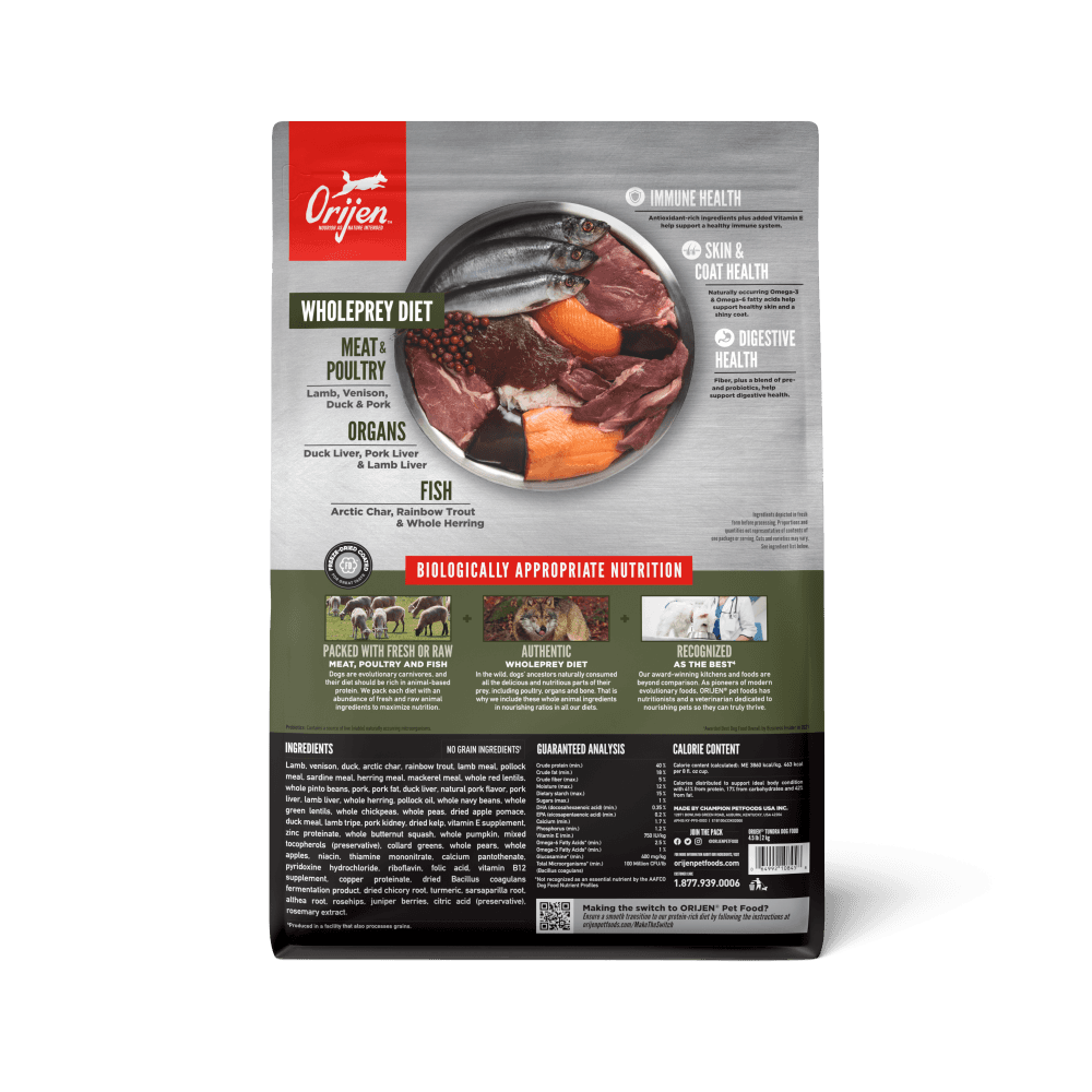 Orijen Tundra Grain Free All Lifestages Dry Dog Food