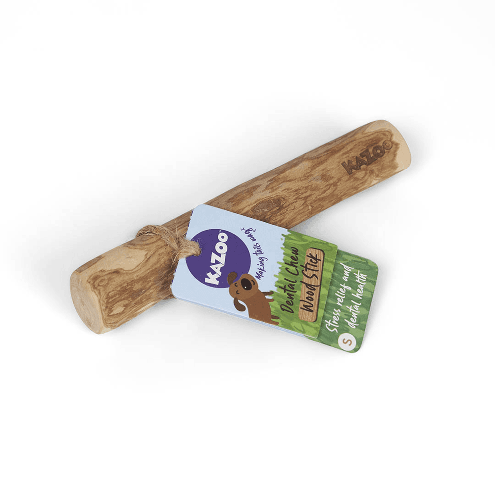 Kazoo Kazoo Coffee Wood Stick Dental Dog Chew Toy