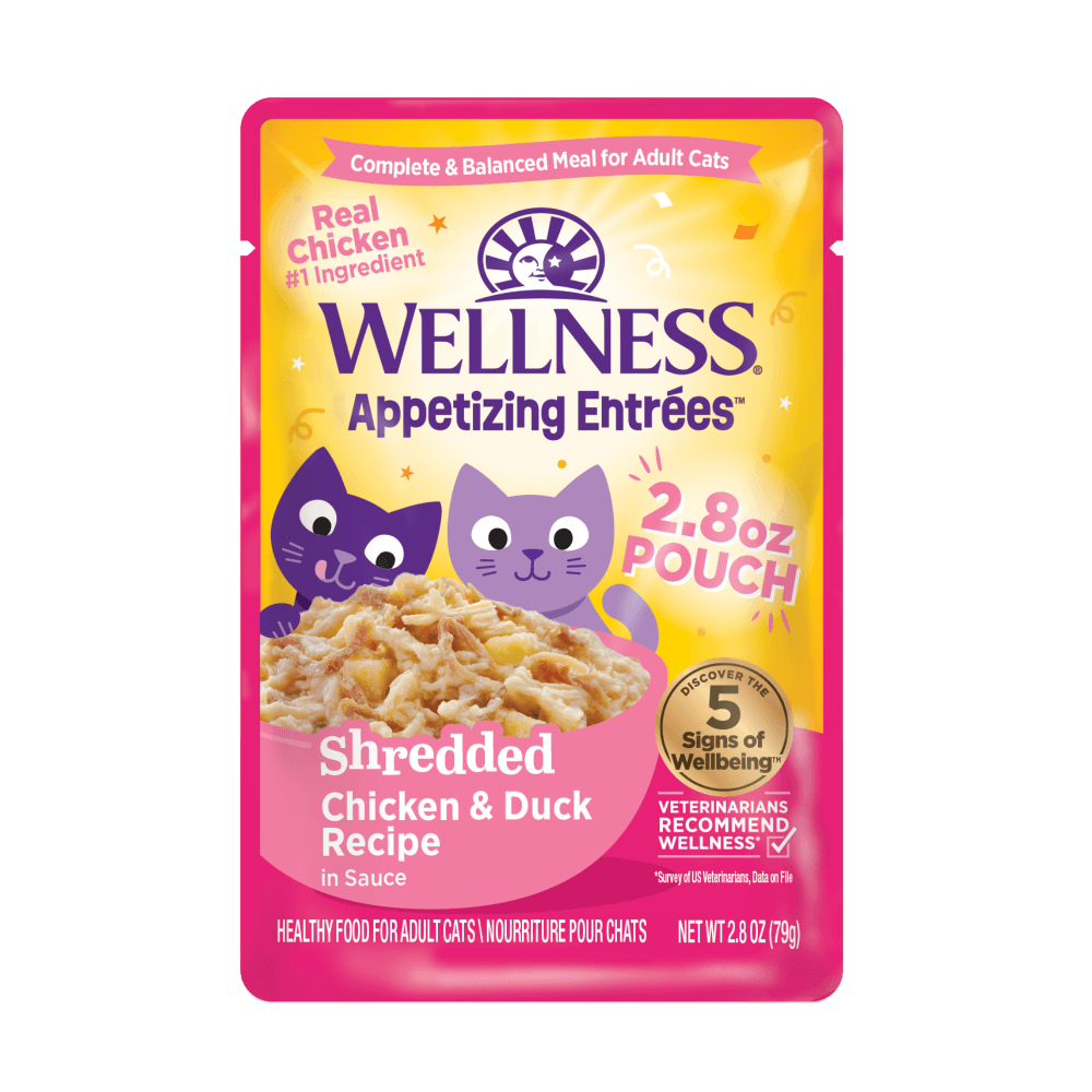 Appetising Entrees Shredded Chicken and Duck Wet Cat Food