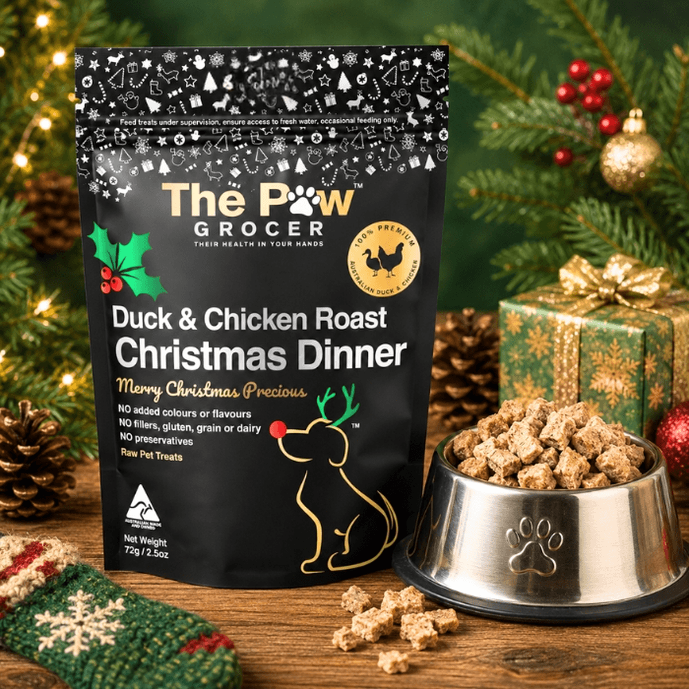The Paw Grocer Duck And Chicken Roast Christmas Dinner Dog Treats