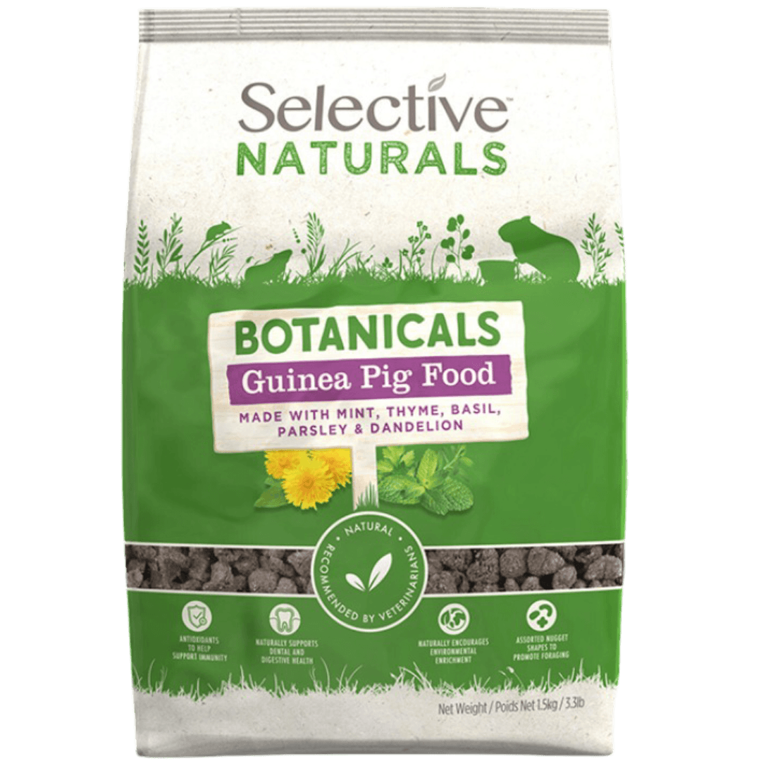 selective-naturals-botanicals-pellets-guinea-pig-food