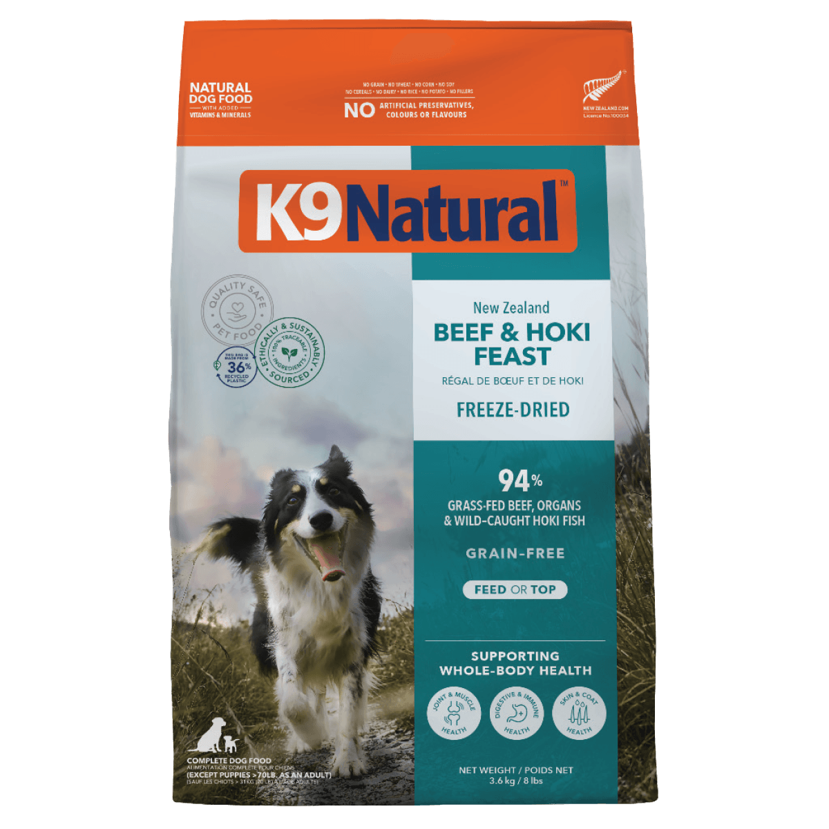 Freeze Dried Beef & Hoki All Lifestages Dry Dog Food