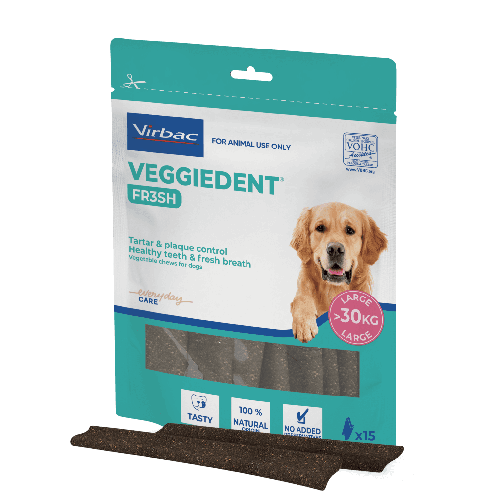 VeggieDent FR3SH Large Dog Dental Treats