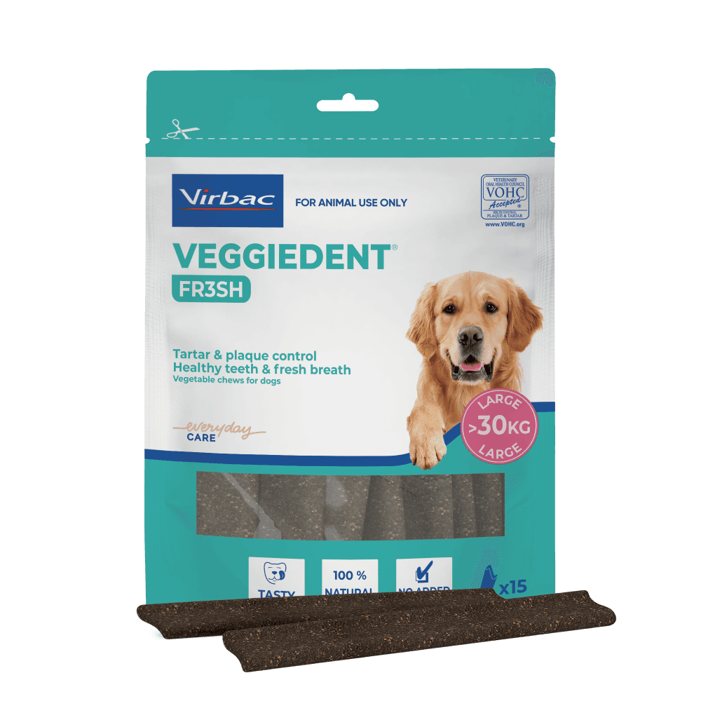 VeggieDent FR3SH Large Dog Dental Treats
