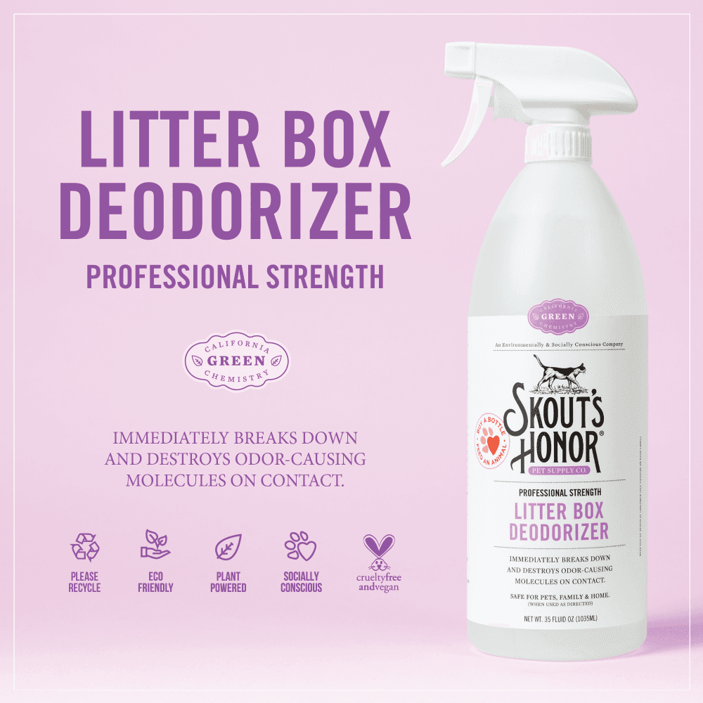 Skouts Honor Cat Litter Box Deodorizer