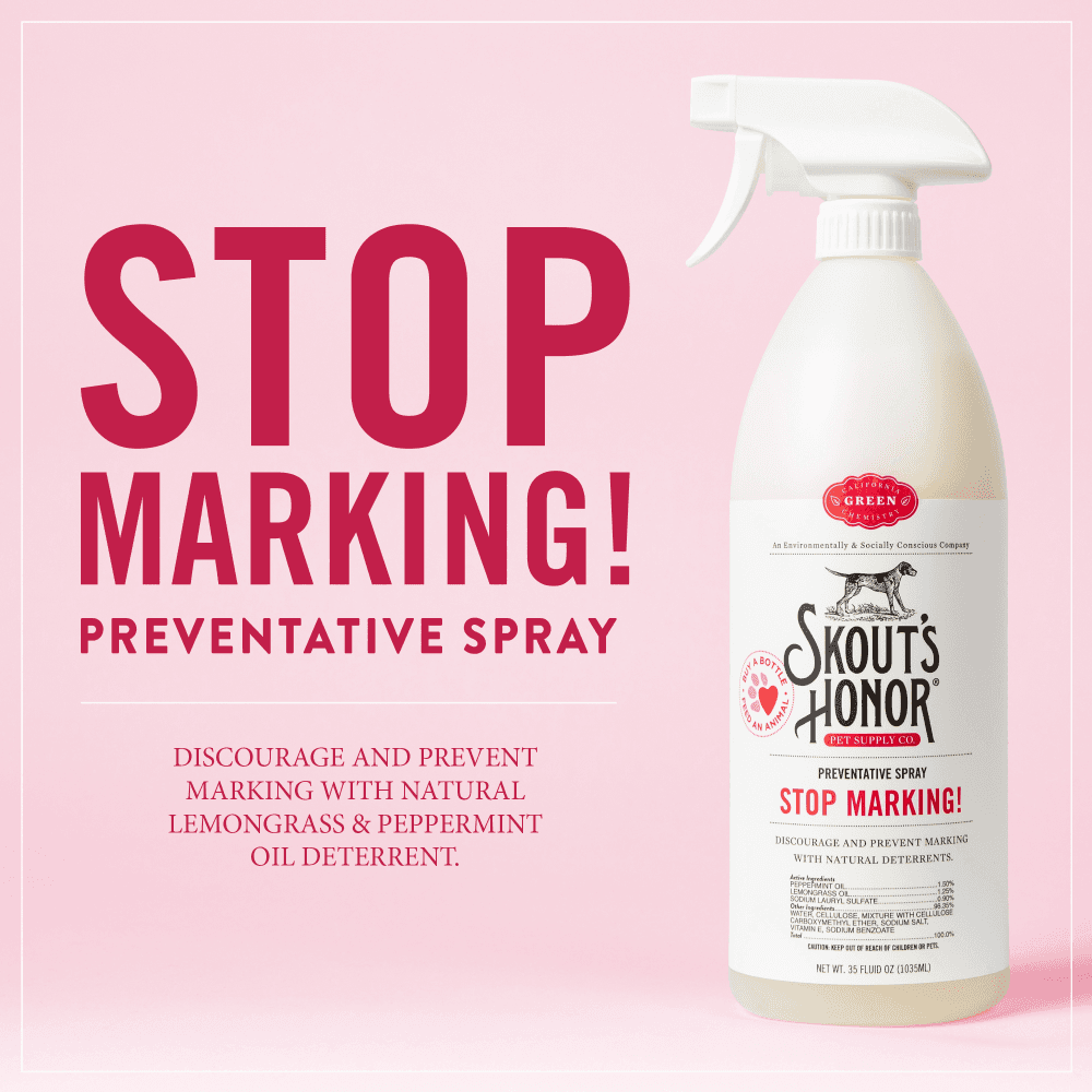 Skouts Honor Stop Marking! Preventative Spray for Dog