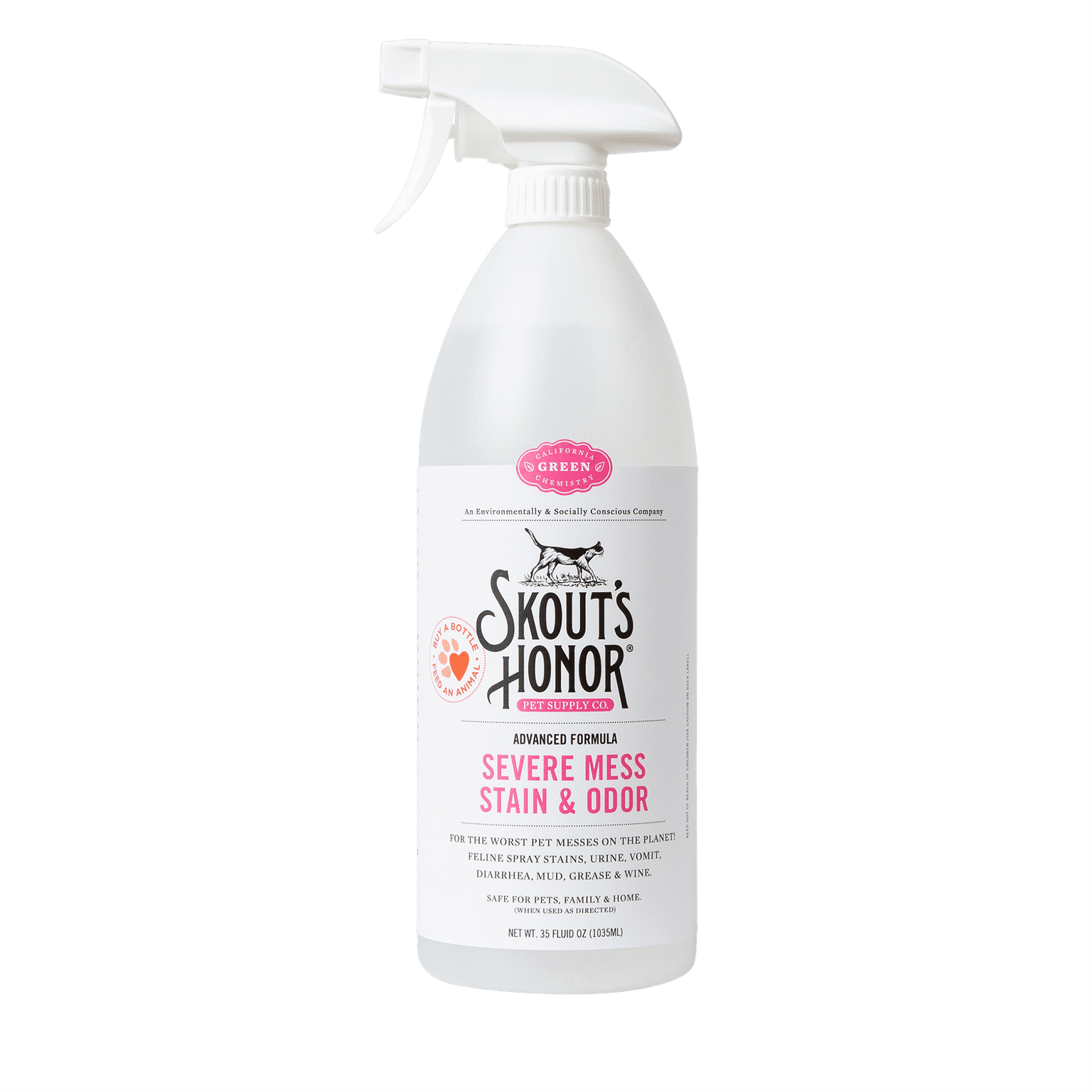 Skouts Honor Stain & Odor Severe Mess Advanced Formula Cat