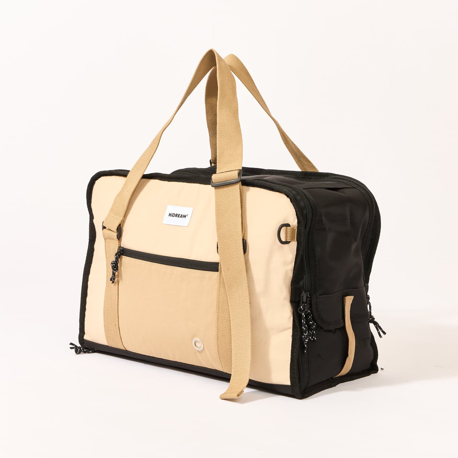 hi-dream-soft-one-shoulder-tote-pet-bag-beige