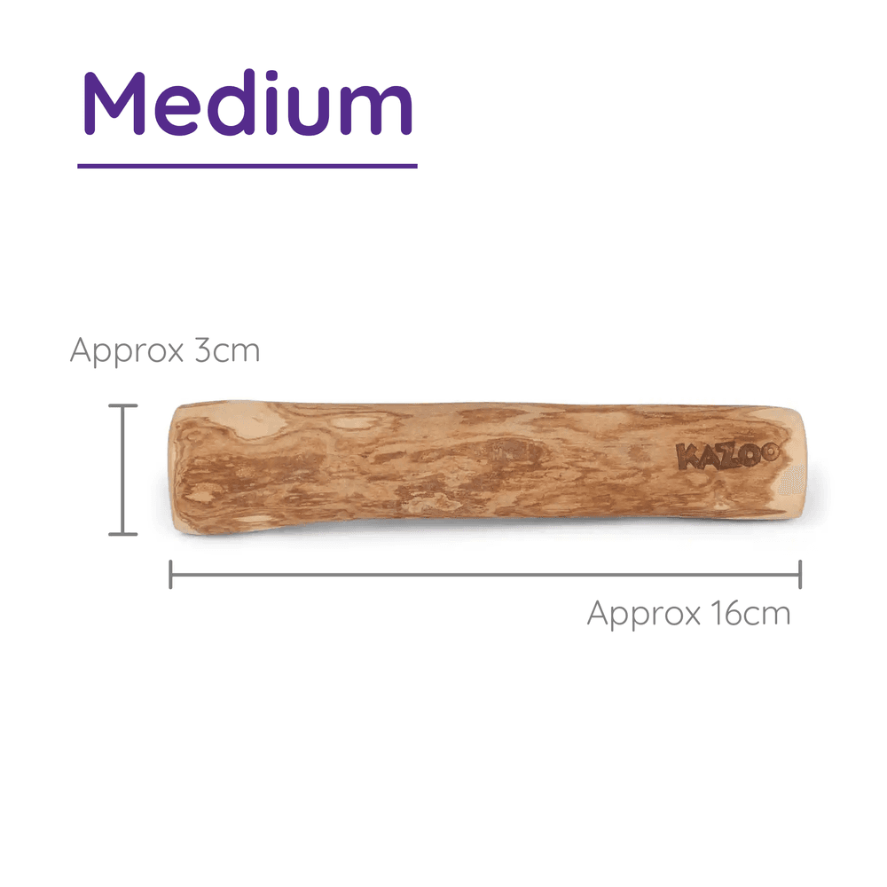 Kazoo Kazoo Coffee Wood Stick Dental Dog Chew Toy