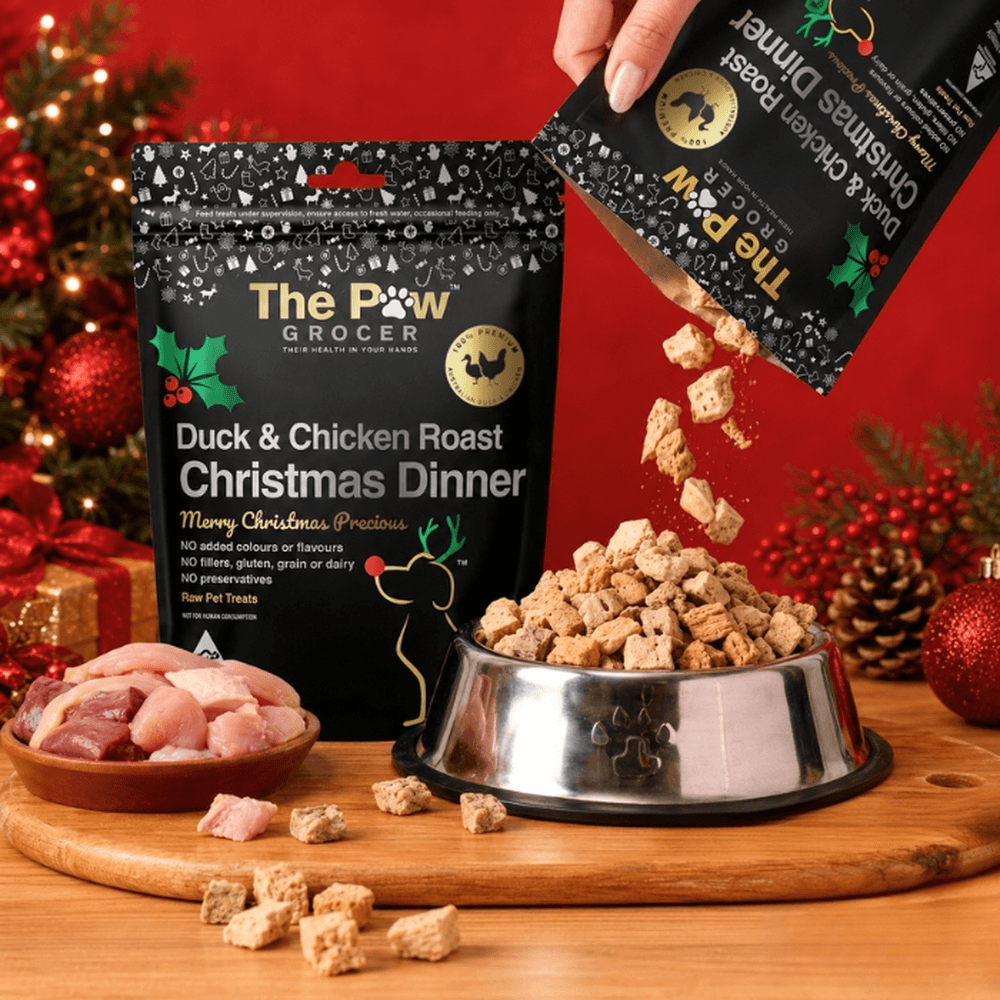 The Paw Grocer Duck And Chicken Roast Christmas Dinner Dog Treats