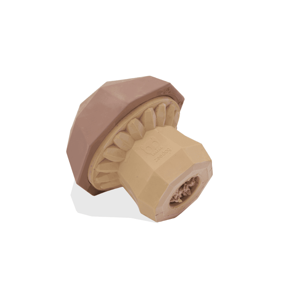 ZEE DOG Super Veggiez Mushroom Dog Toy