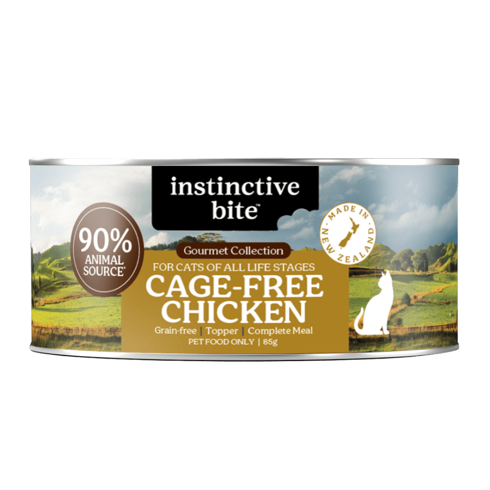 Instinctive Bite Single Protein Chicken All Lifestages Wet Cat Food Cans