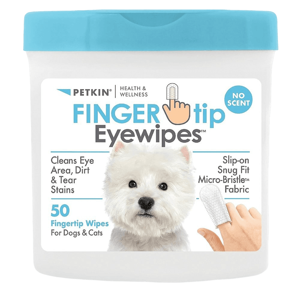 Fingertip Eye Wipes For Dogs