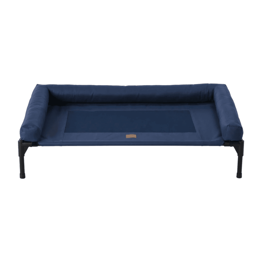 charlies-elevated-trampoline-bolster-dog-sofa-bed-blue