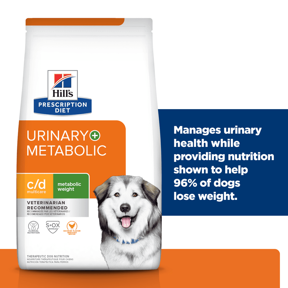 Hills Prescription Diet C/D Multicare Urinary & Metabolic Adult Dry Dog Food