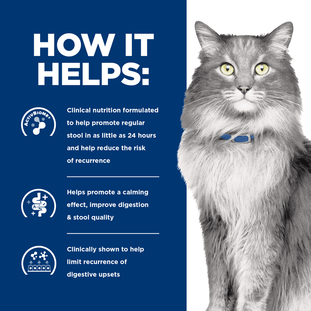 Hills Prescription Diet Gastrointestinal Biome Stress Digestive Fibre Care Dry Cat Food