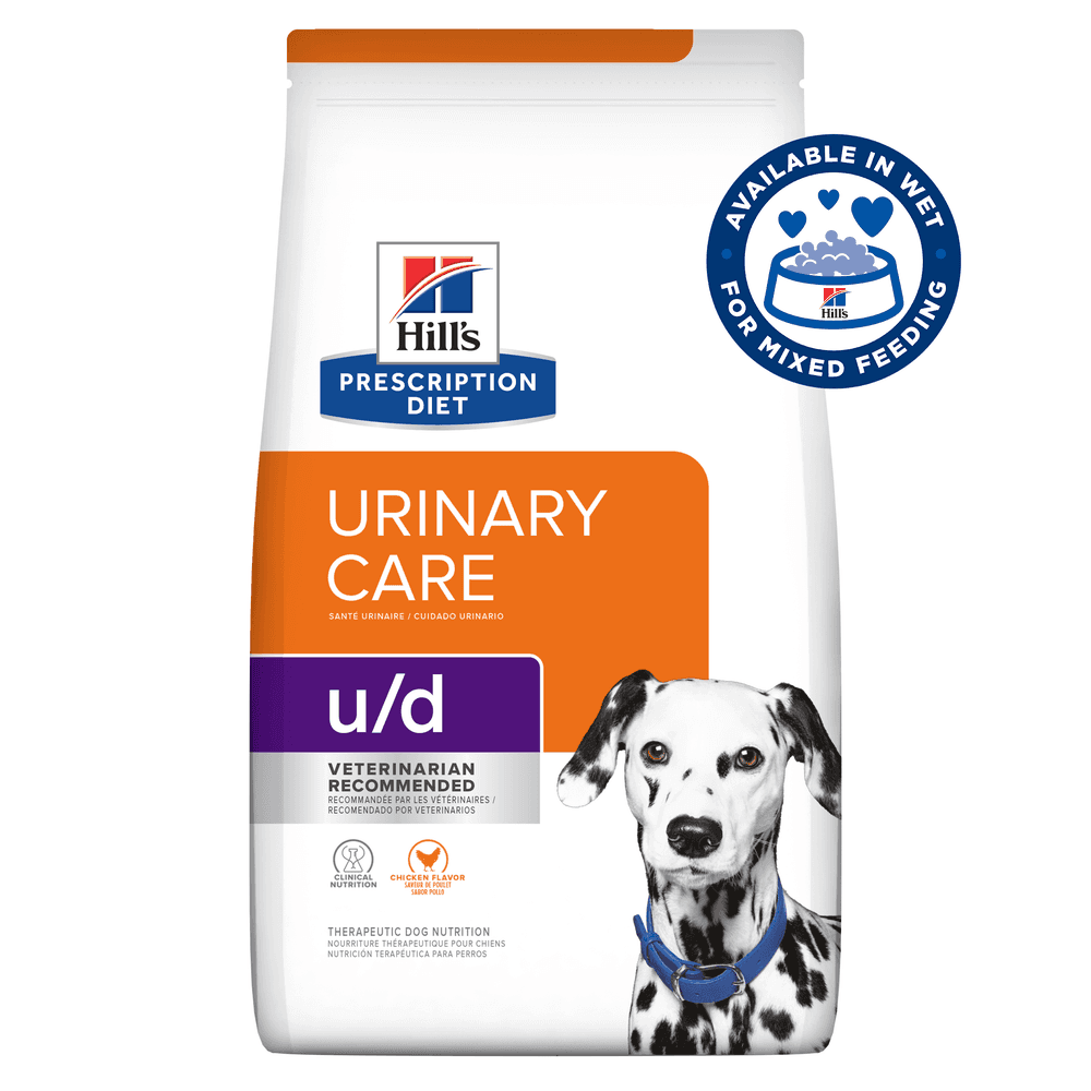 Hills Prescription Diet U/D Urinary Care Chicken Flavour Adult Dry Dog Food